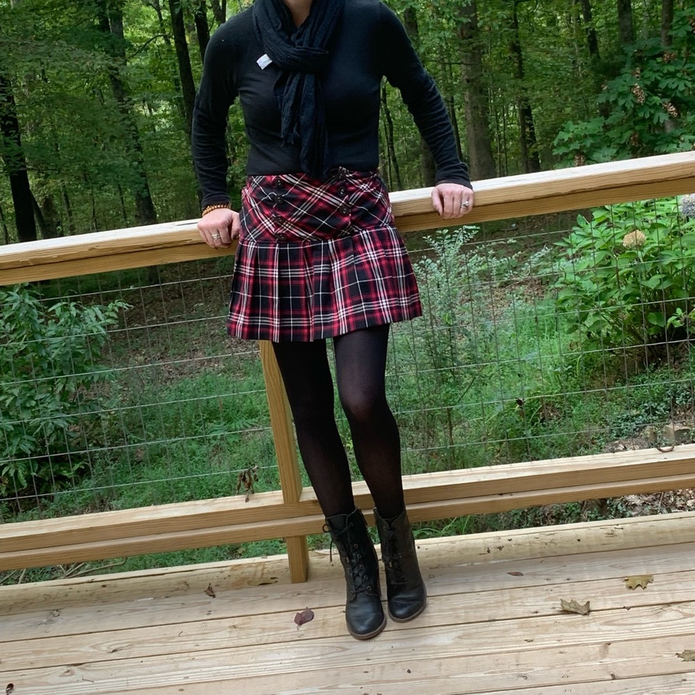 Plaid Skirt